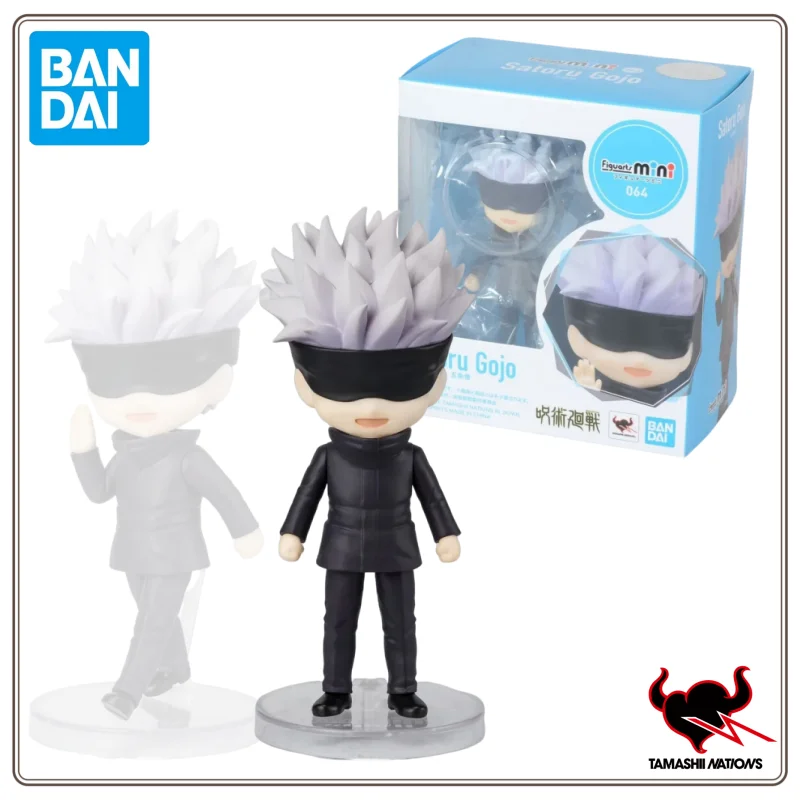 

BANDAI Spot Goods Original Figuarts Mini Jujutsu Kaisen Satoru Gojo Anime Action Figure PVC Figure Complete Collection Model Toy