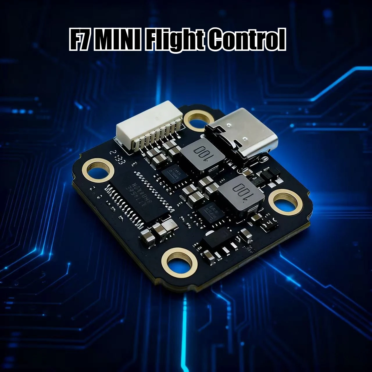 

F7 MINI Flight Control 2025NEW minitor controller RC OSD Barometer 16M Black Box, Crossing Machine h7 flight controller hx25w