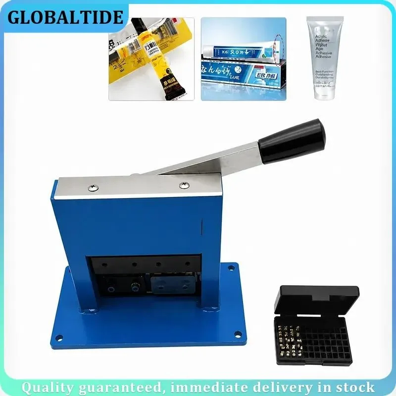 Heavy Duty Aluminum Laminate Tube Crimping Sealing Machine Manual Tube Sealer for Cosmetic Pharmaceutical Packaging