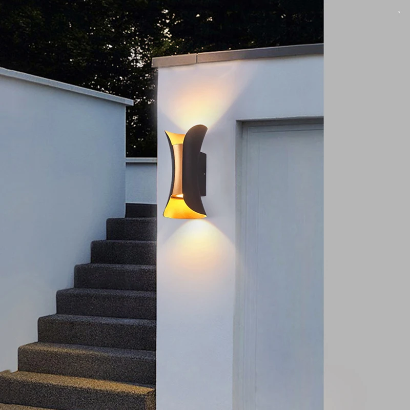 10W Two-way LED Wall Lamp Up & Down Light Indoor Lighting Fixture for Bedroom Corridor