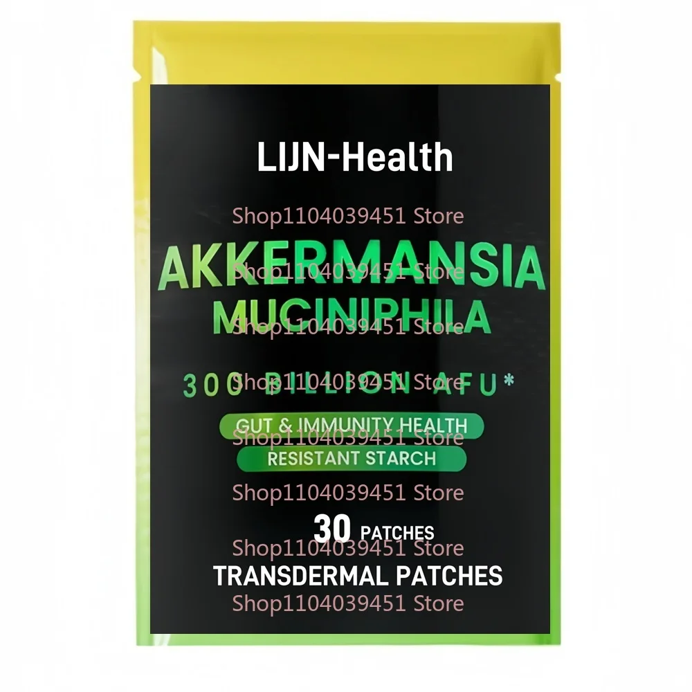 

30 пластырей Akkermansia Muciniphila, прозрачные пластыри с хромом, витамином D для женщин и мужчин, пищеварение, желоб, иммунитет
