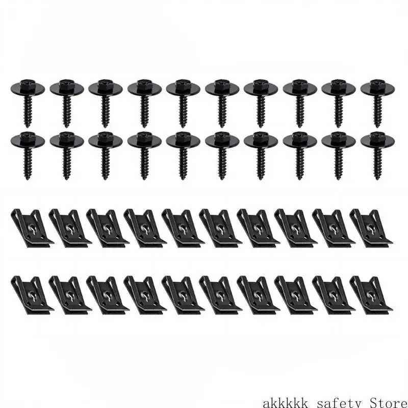 برغي عالمي XXFF مع تصميم مقاوم للاهتزاز ومشبك حماية الطين التلقائي بغسالة U