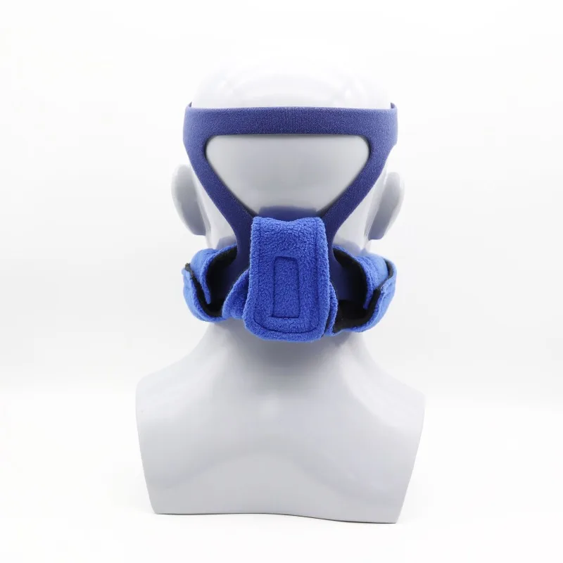 

Универсальные чехлы для ремней головного убора CPAP с подушечкой для шеи, из мягкой дышащей ткани, удобные и простые в установке.