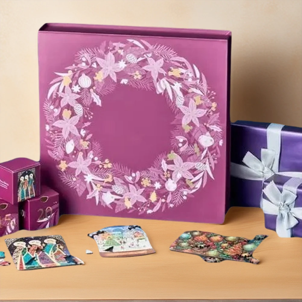 

Advent Calendar 2025 Christmas Puzzles 24 Days Christmas Countdown Calendar Xmas Countdown Calendar for Adults Teens Kids