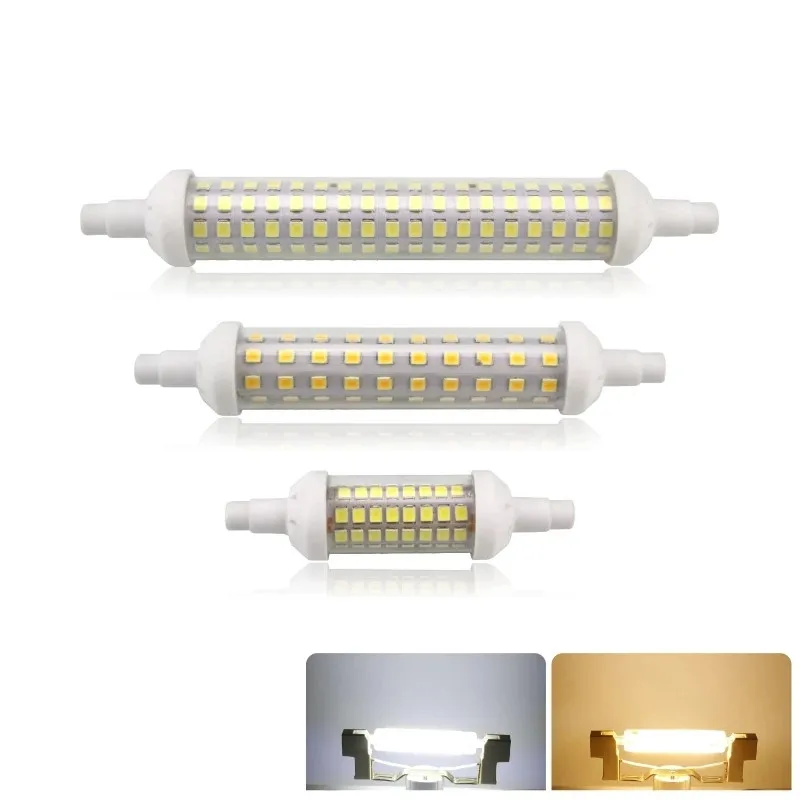 

1PCS R7S LED 78mm 118mm 135mm Light Bulb 6w 9w 12w SMD 2835 Lampada LED Lamp 220V corn light Energy Saving Replace Halogen Light