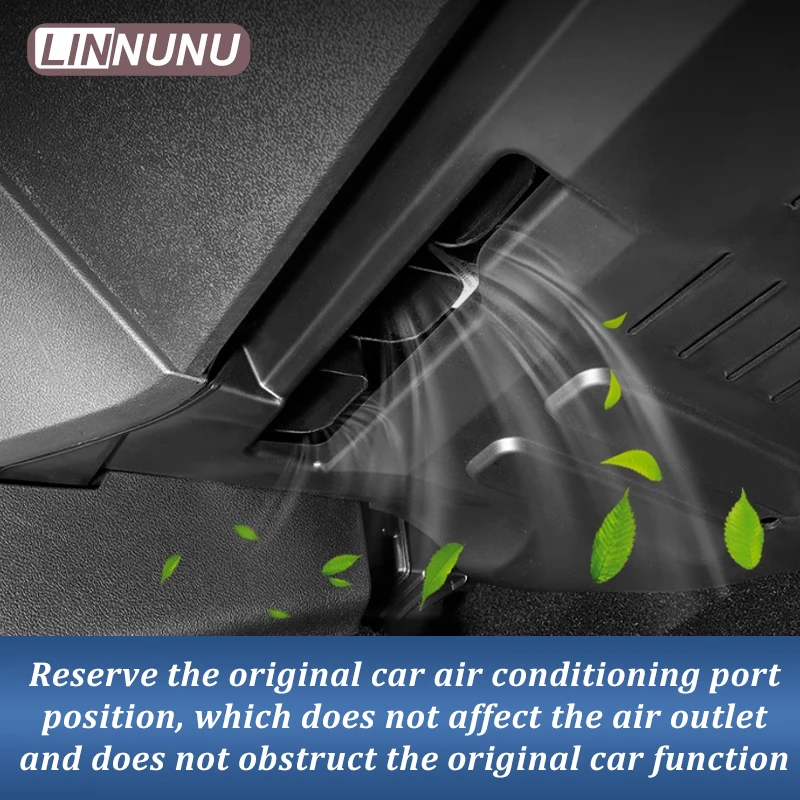 LINNUNU For TANK 300 2025 Car Copilot Computer Protection Passenger seat anti kick board control module harness prot accessories