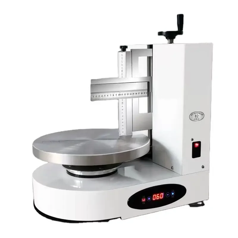 hot sale Cake Smoothing Coating Machine Cake Bread Ice Cream Smearing Spreading Machine