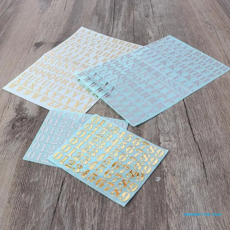 2piece Letter Stickers Self Adhesive Alphabet Stickers Self Adhesive Letters Gift Drop Shipping