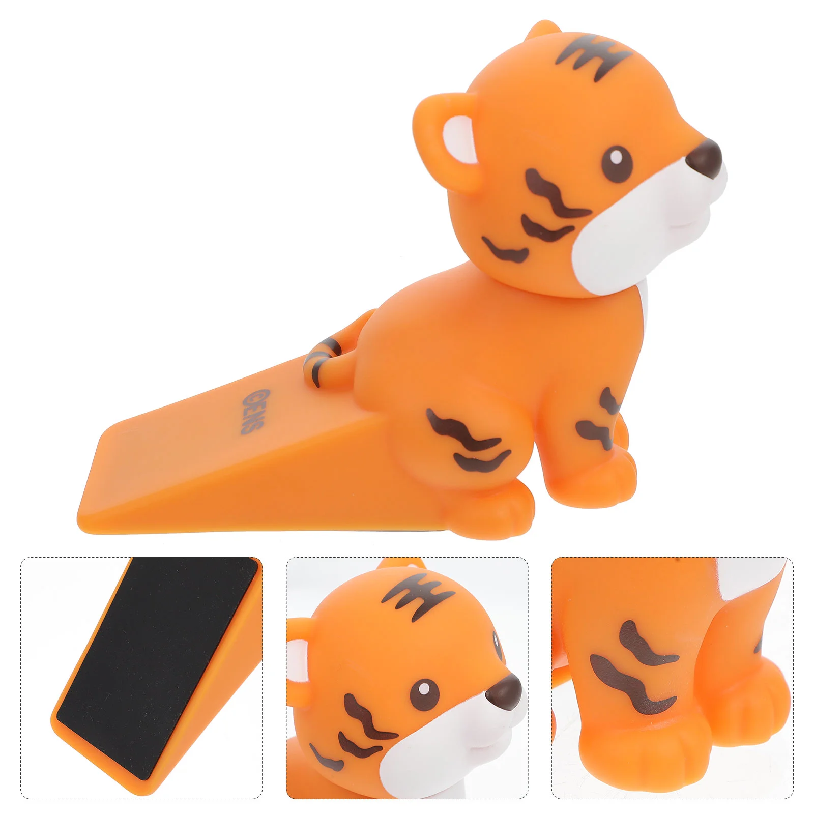 

Tiger Door Stop Flexible Holder Room Stopper Punch-Free Anti-Slip Silent Wedge Knob