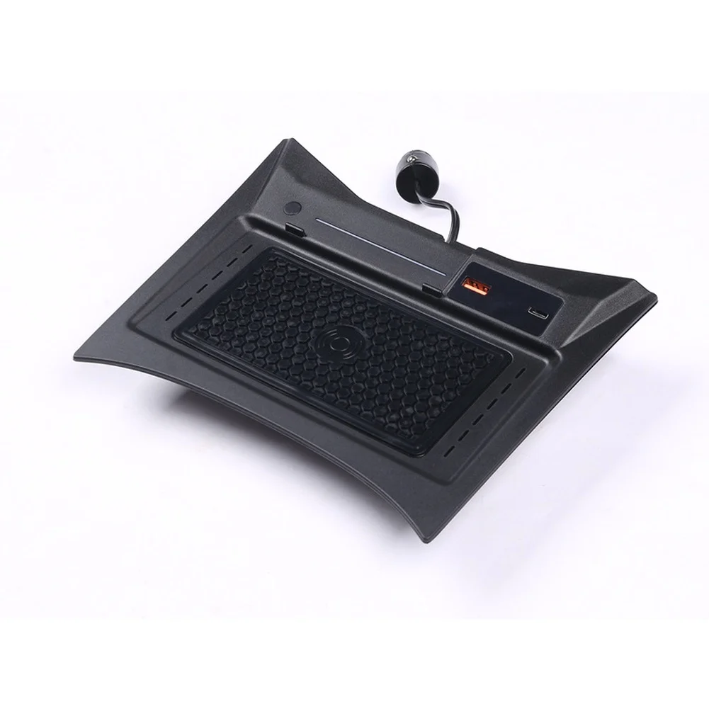 Auto Phone Holder Wireless Charger ABS for PC Material Efficient Power Replenishment Broad Device Support Wireless Charger