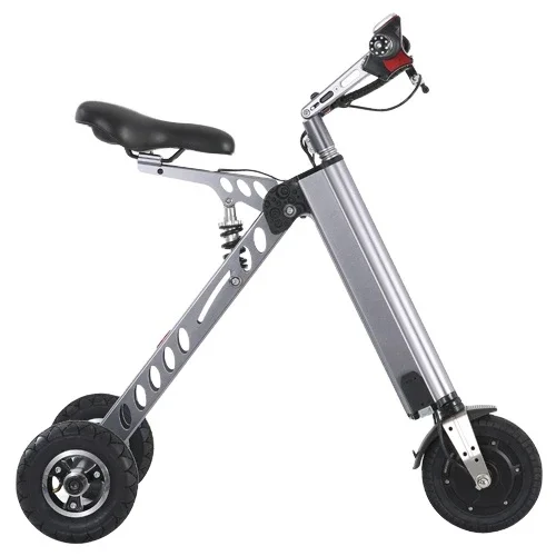 Warehouse Light Weight 3 Wheel Electric Tricycle 8 Inch Foldable Mobility Electric Scooter with Seat