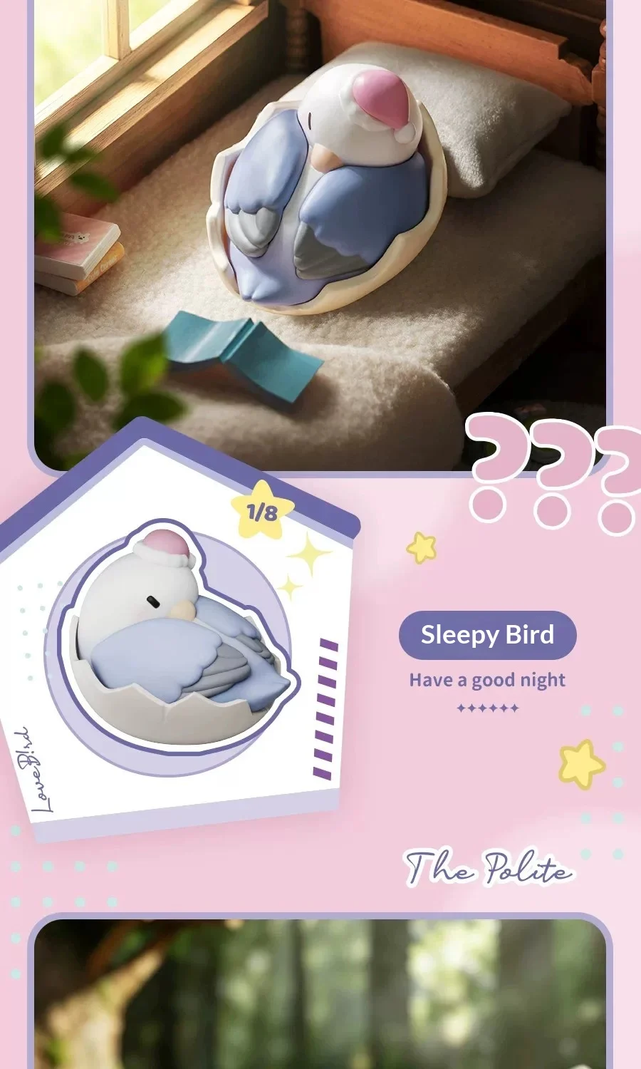 Original Neue Lovebird First Bird Or Egg Serie Blind Box Niedliche Abstrakte Mini-Figur Desktop-Ornament Sammlerstück Puppe Geschenk Spielzeug – Detail 9
