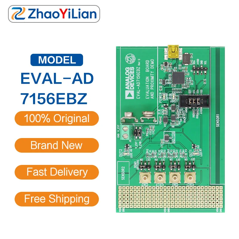 For EVAL-AD7156EBZ Evaluation Board AD7156 Ultralow Power Capacitance Converter