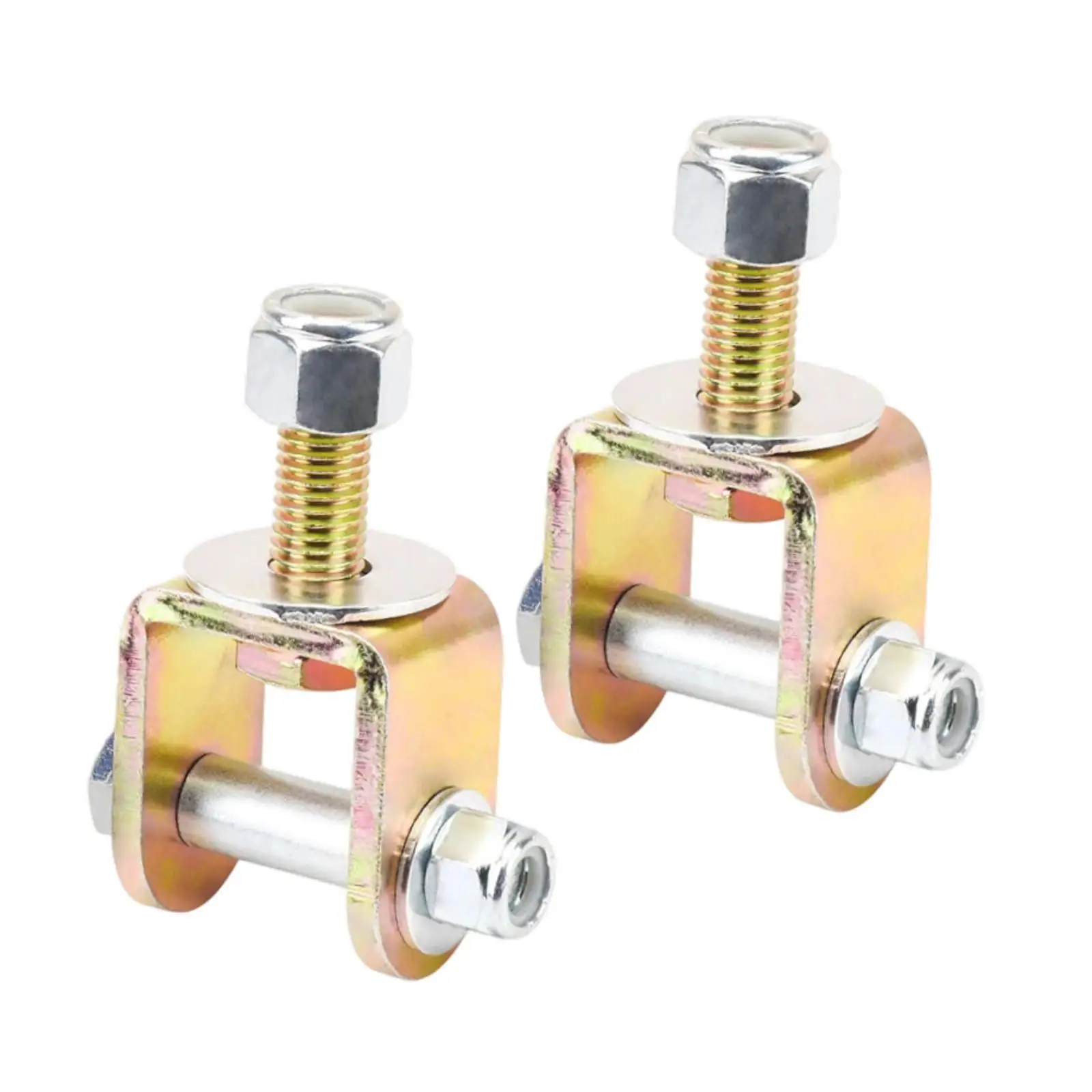 2x Generic Shock Adapter Mount to Eyelet Conversion Mounts Equipment Garage Replace for Car Vehicles Automotive Accessories