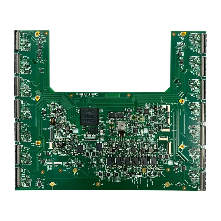 Lead-Free HASL PCB Fabrication Service Eco-Friendly Surface Finish Bare Circuit Board Manufacturing