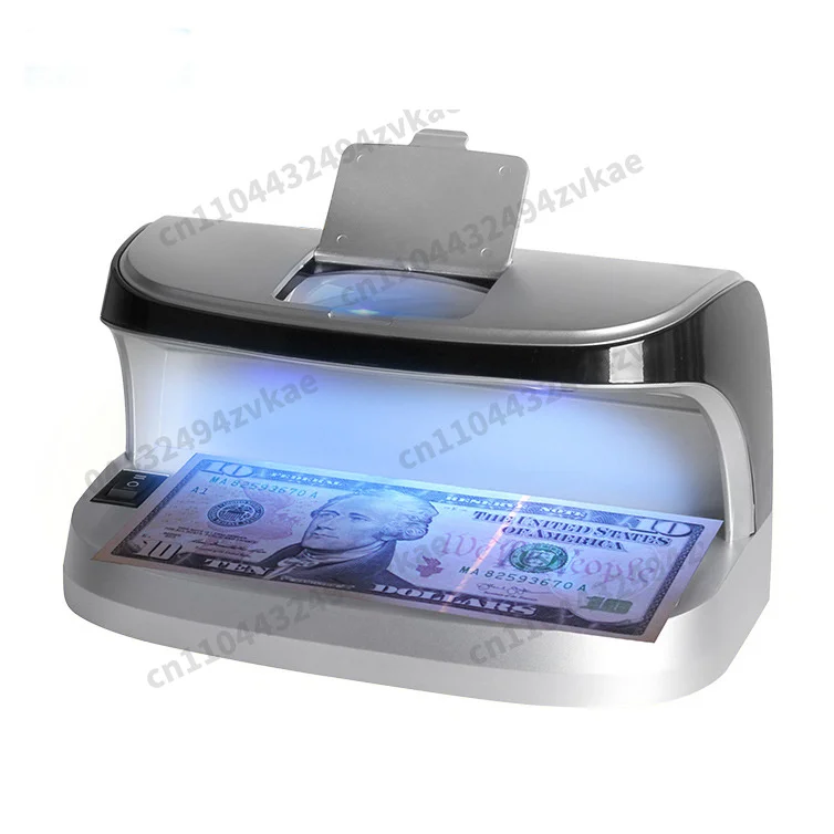 Currency Counting Machine Banknote Detector Built-in BatteryPortable Banknote Detector LED Light UV Banknote Detector Foreign