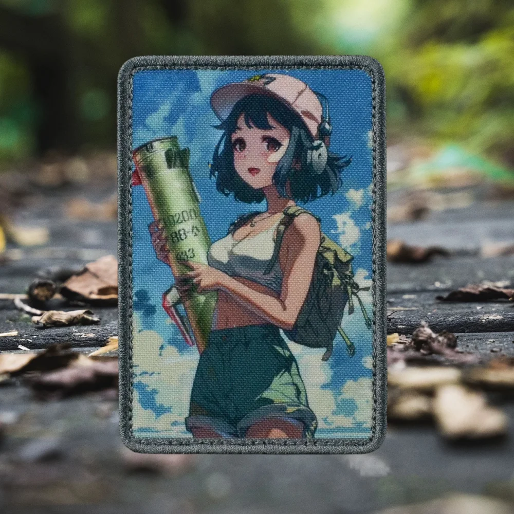 

Нашивка «шмблби» с принтом, милые аниме фото и петли, нашивки для одежды, наклейки на рюкзак