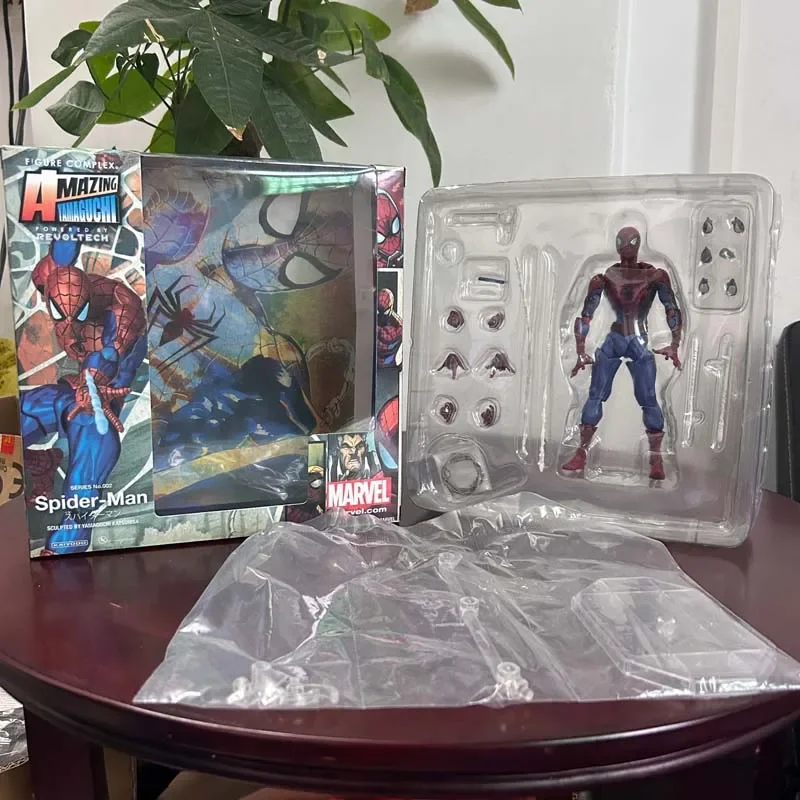 マーベル-スーパーヒーローアクションフィギュア,16cm,おもちゃ,コレクション,素晴らしいスパイダーマン,ピーターパーカー,誕生日プレゼント