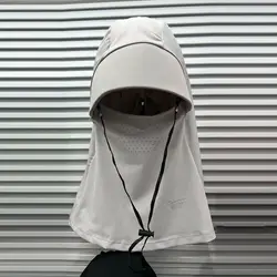 Sombrero de pesca UV transpirable con protección cuello y rostro