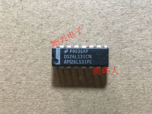 

Бесплатная доставка DS26LS31CN AM26LS31PC IC DIP-16 10 шт.