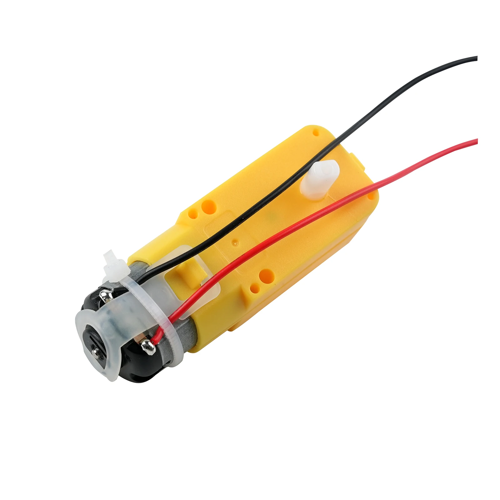 TT Gear Dual Axis Motor 3-6V 200RPM für Arduino DIY RC Auto Roboter Spielzeug Verhältnis 1:48 Wellenmotoren mit 2,54mm Drähten