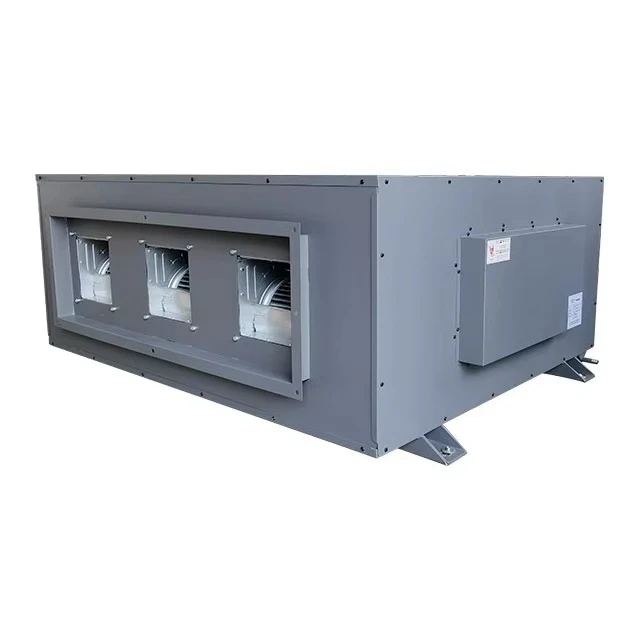 Low Noise 480 L/Dh Industrial Dehumidification System Ceiling-mounted Duct Air Dehumidifier for Warehouse Subway Station