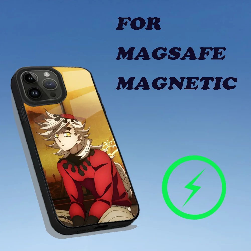 حافظة هاتف Douma D-DemonS S-Slayer لهاتف iPhone 15,14,13,12,11,Plus,Pro,Max Mini Magsafe شحن لاسلكي مغناطيسي