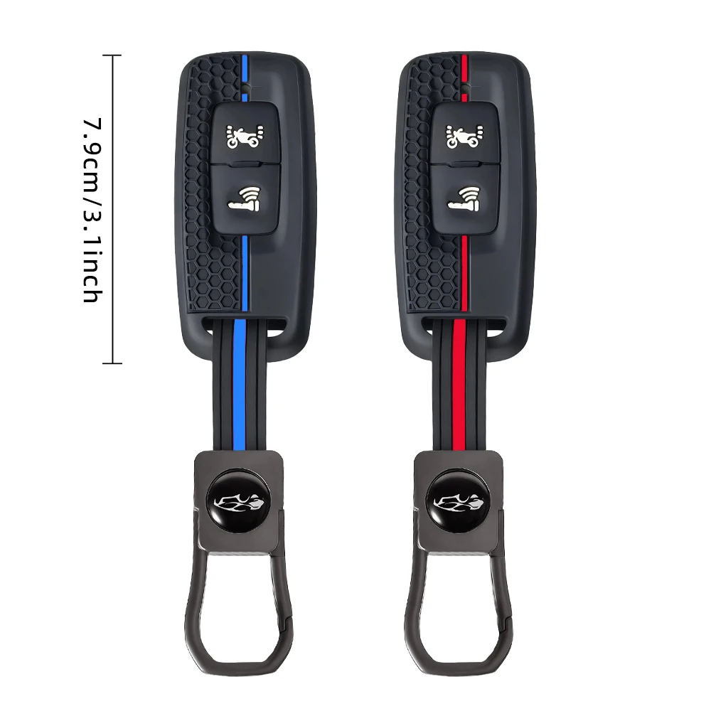 Motorcycle Silicone Remote Key Case Cover for Honda ADV 150 PCX 125 Switch ADV Wrench 350 PCX160 VISION SH350 Shell Accessories - view 6
