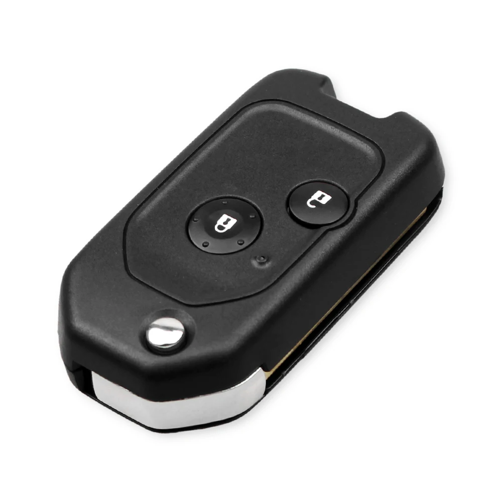 KEYYOU Modified Car Key Case For Honda Fit CRV Civic Insight Ridgeline HRV Jazz ACCORD 2003-2013