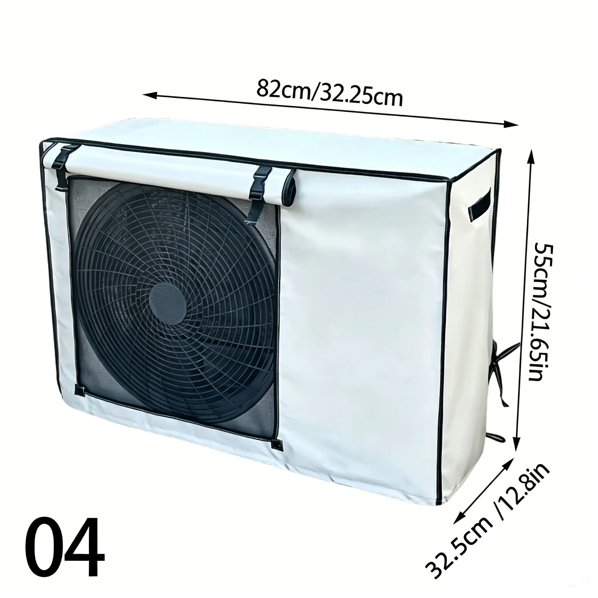 1pc Outdoor Klimaanlage Abdeckung Oxford Wasserdichte Sonnencreme Klimaanlage Haupt Einheit Schutzhülle Staub Abdeckungen Regendicht Fall