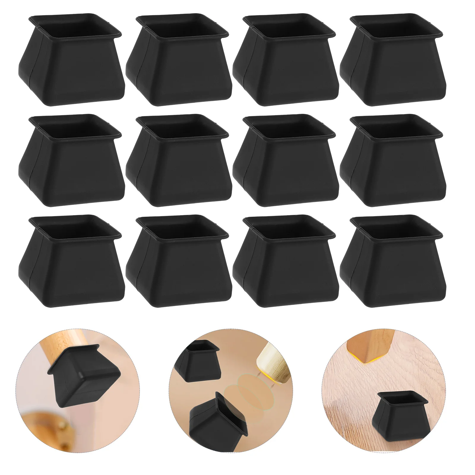 

16Pcs Furniture Leg Protectors Nonslip Chair Glides for Hardwood Floors Scratch Prevention Floor Protectors for Chairs