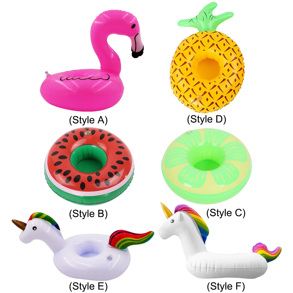 Galleggianti per bevande in piscina Gonfiabili per piscina Portabevande galleggianti per bevande Tazza galleggiante per bomboniere estive per feste in piscina