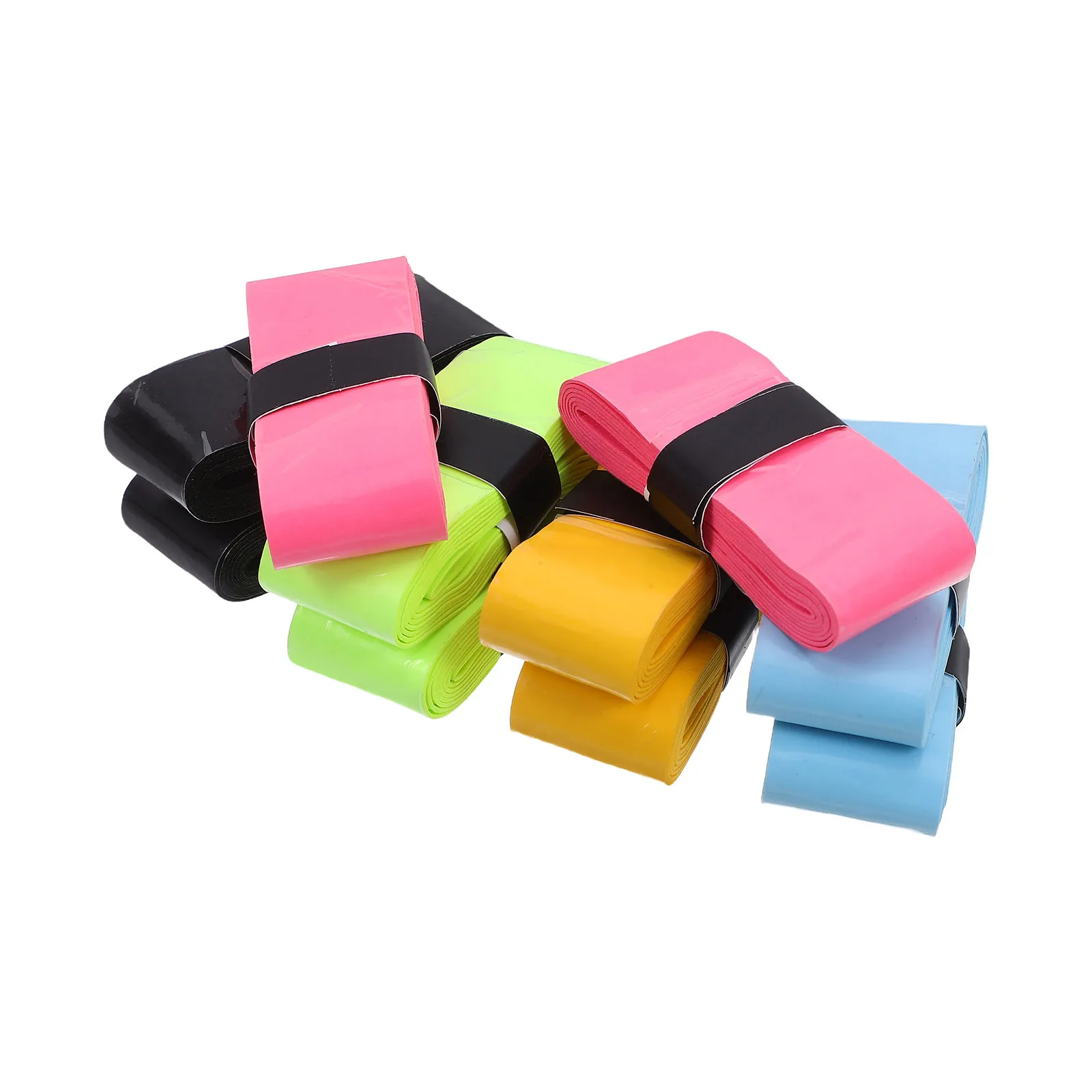 

10Pcs Super Absorbent Badminton Overgrip Anti Slip PU Racket Tape for Tennis and Badminton Racket Tape Sweat Absorbent Grip