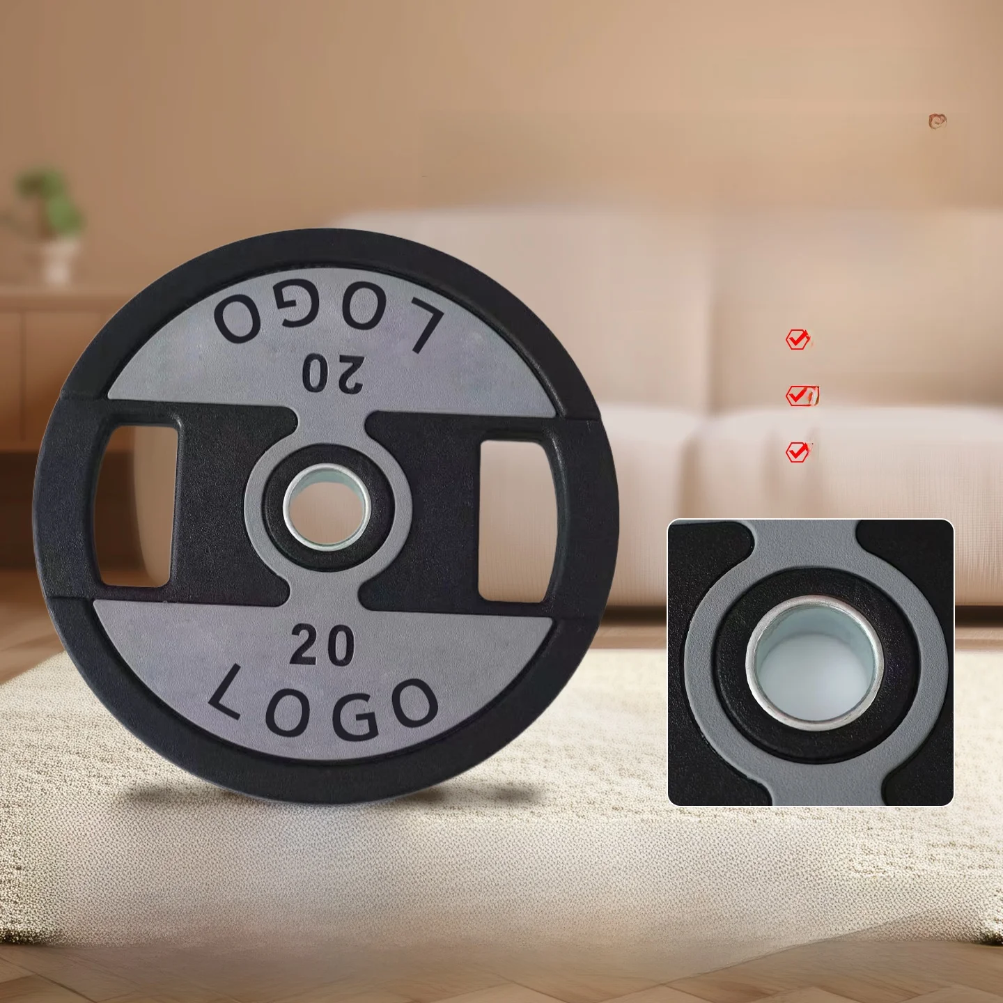 commercial-gym-rubber-barbell-plate-cover-coat-large-hole-glued-hand-grip-plate-car-pulling-fitness-home-exercise-equipment
