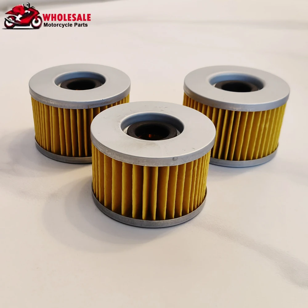 

1/2/4/6/8pc Paper Parts Oil Filter for Honda CBR250 RR CBR400 CB250 350 400 450 CX400 500 650 CM250 450 VT250 GL500 650 CBX550