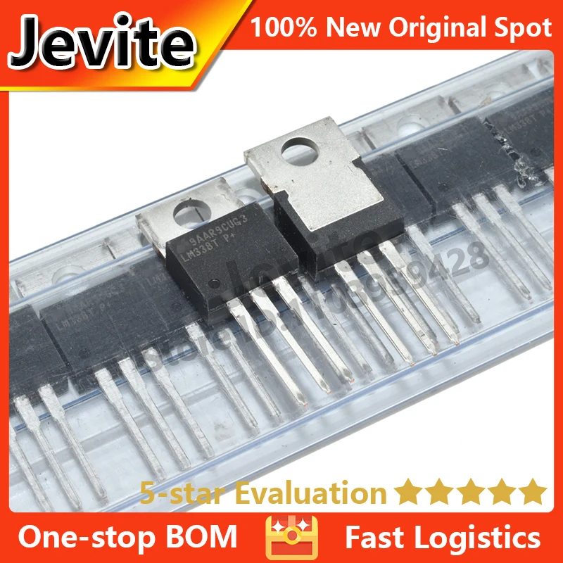 

Jevite 100% New Original electronics Controller 10-50 units/lote LM338T LM338T/NOPB 40V 5A TO-220