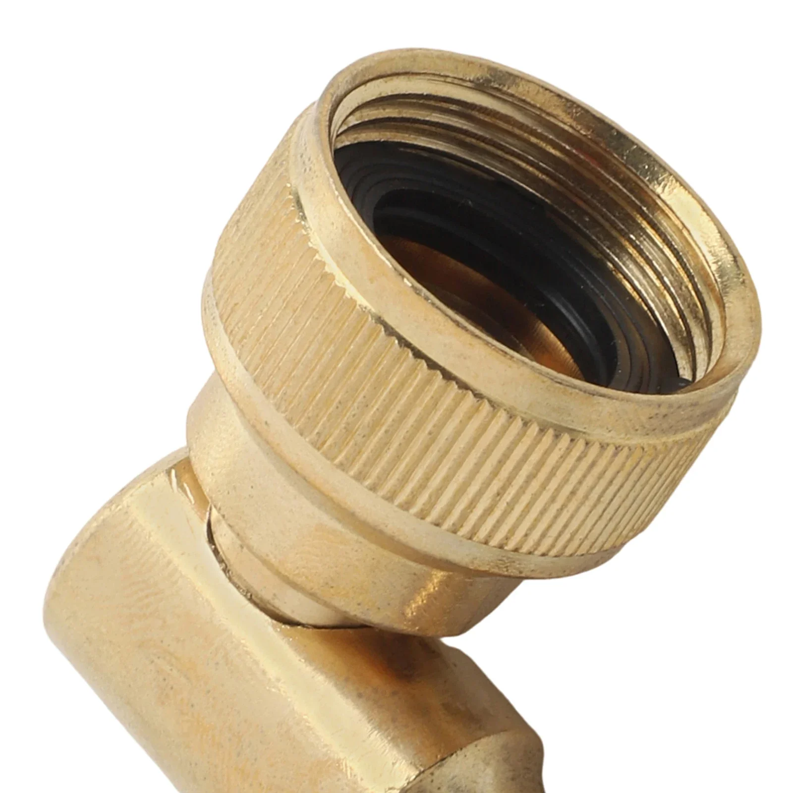 3/4 Inch For BSPF Swivel Elbow Made Of Brass For Use In Connecting For Hoselock Compatible Hose Reels To Water Sources