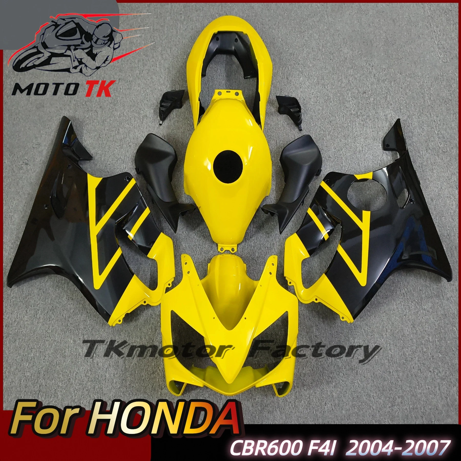 Motorcycle ABS Injection Fairing Kit Full Bodywork Set Fit For Honda CBR600 F4i 2004 2005 2006 2007 2