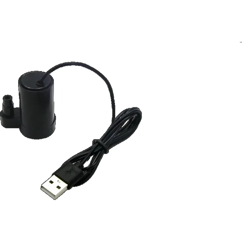 

1pcs DC 3-5V USB Micro Submersible Mini Low Noise Brushless Water Pump for Aquariums Fish Tank Pond Fountain Hydroponics Garden