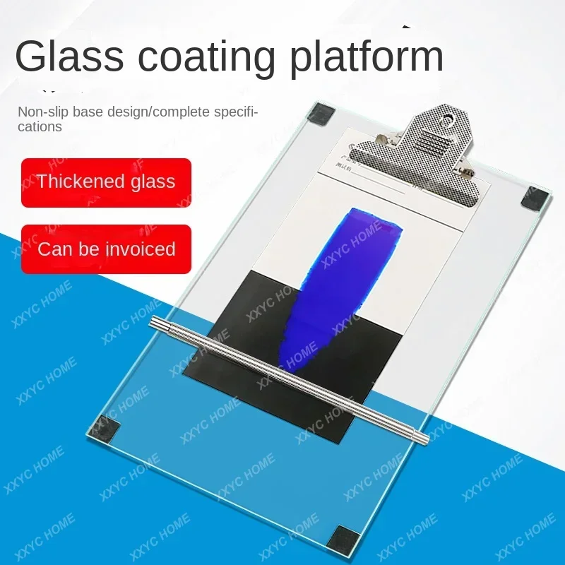 Laboratory Glass Coating Platform Wire Bar Coater Wet Film Preparation Coating Plate Glass Plate Scraping Plate