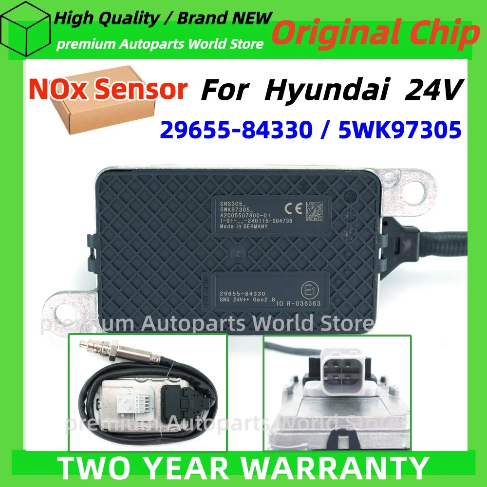 

New 5WK97305 2965584330 29655-84330 NOX Nitrogen Oxide Sensor For Hyundai Truck Bus