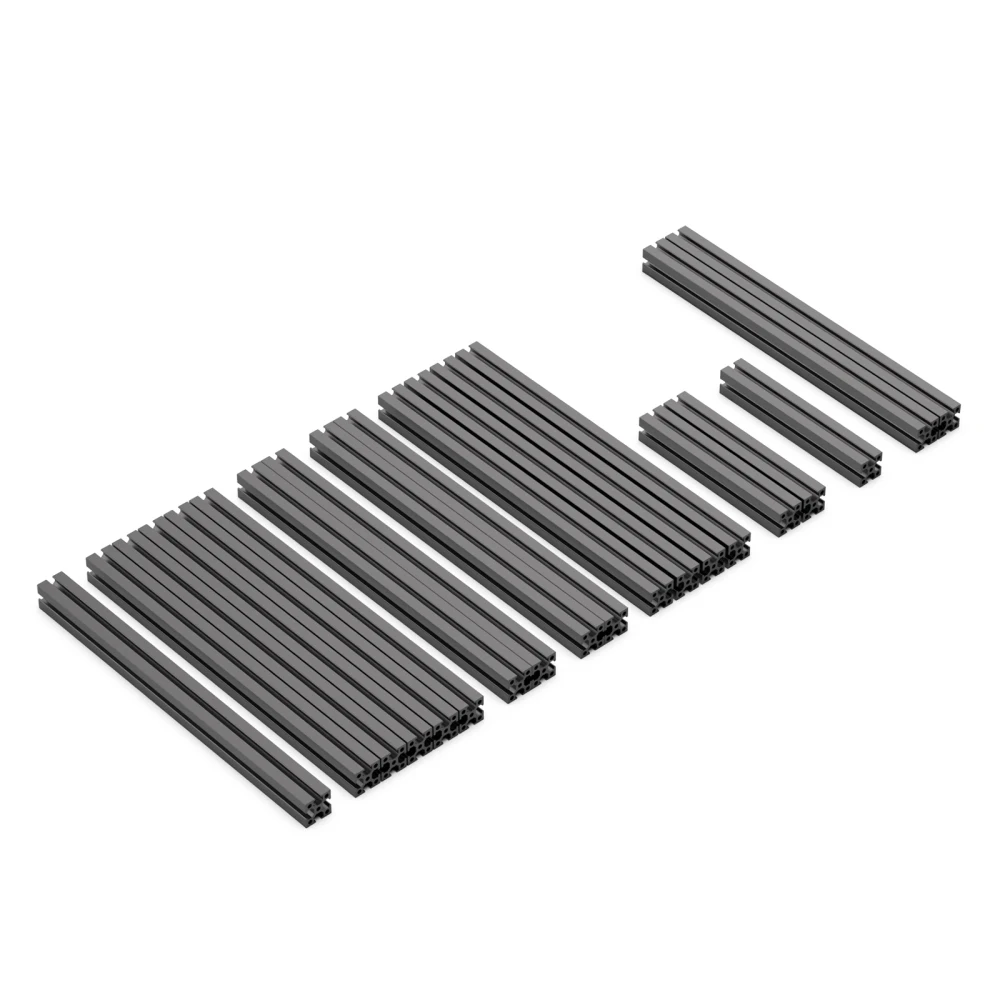 Aluminum Extrusion Profile Frame Kit 1515 Profiles 200mm*16pcs 300mm*3pcs Section Bar For VORON 0.1 3D Printer Parts
