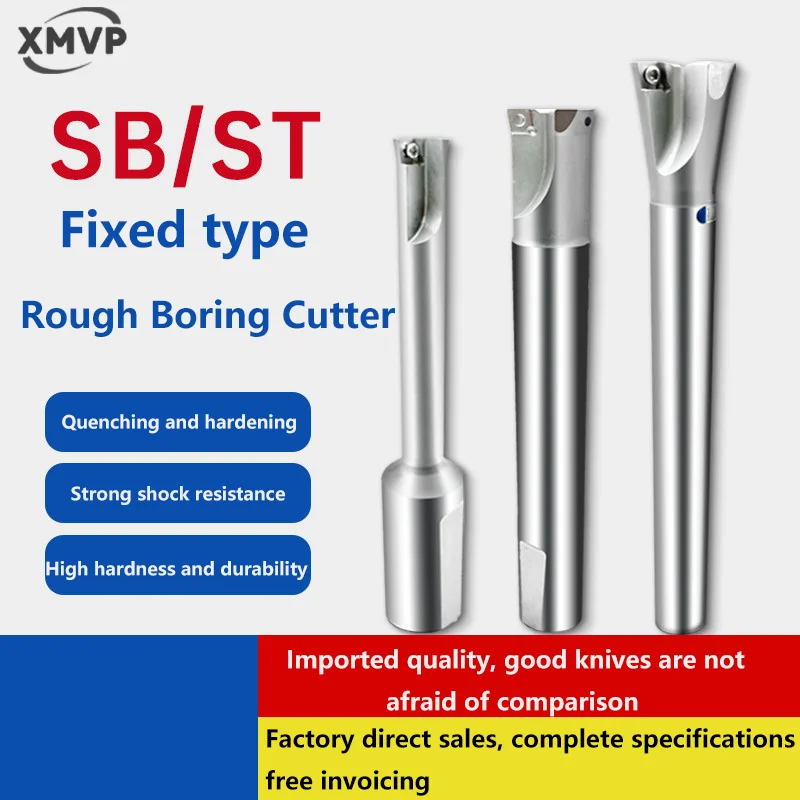 

Fixed type rough boring bar SB double-edge rough boring tool GTB straight shank reaming tool bar 11.7 - 69.7 TDL rough broaching
