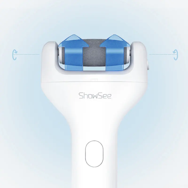 Youpin Showsee-Lima eléctrica para pies, herramienta de pedicura PARA EL B1-W del talón, cuidado de la piel, removedor de callos, amoladora de pies de Lima para el hogar, 600mAh