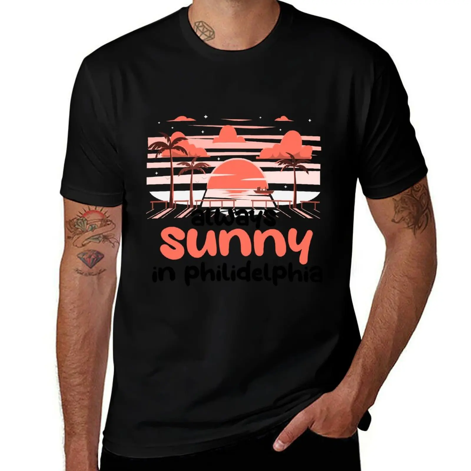 

always sunny in philidelphia T-Shirt baggy shirts graphics fruit of the loom mens t shirts