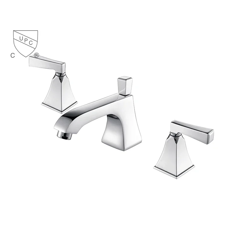 New Design Basin Faucet Modern 3 Hole Sanitary Ware Sink Faucet