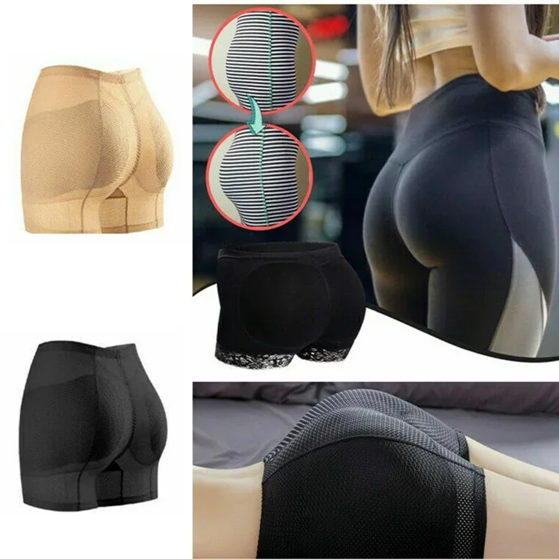 Big Ass Sponge Padded Panty Sexy Butt Lifter Fake Ass Booty Hip Enhancer Waist Trainer Control Panties Pads Buttocks Body Shaper