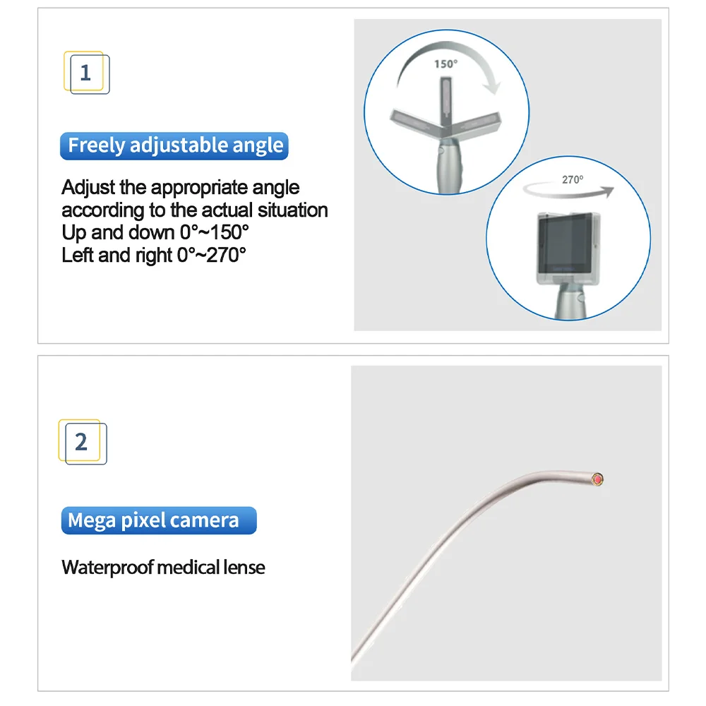 Single Use Disposable  Portable Neonate Pediatric Adult Laryngoscopy Video Laryngoscope Videolaryngoscope