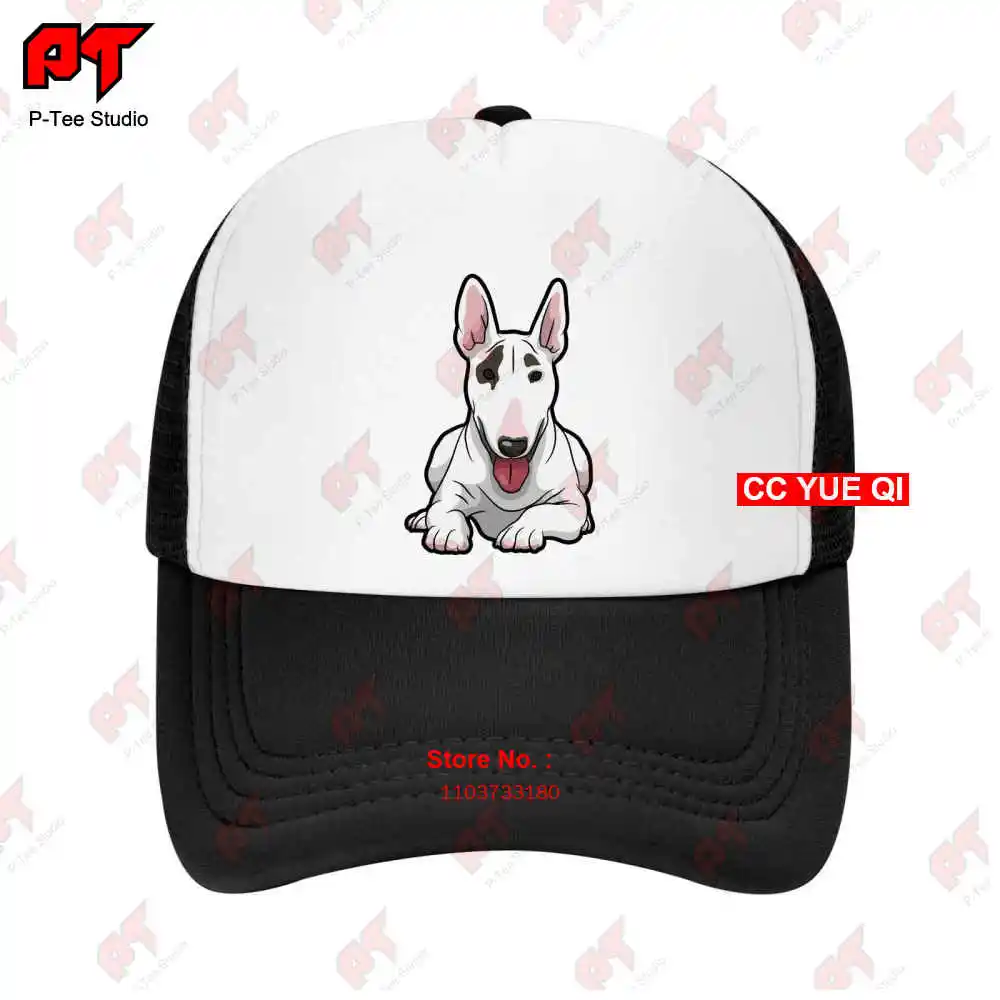 Dog Bull Terrier Bullterrier Dog Baseball Caps Truck Cap FFR9