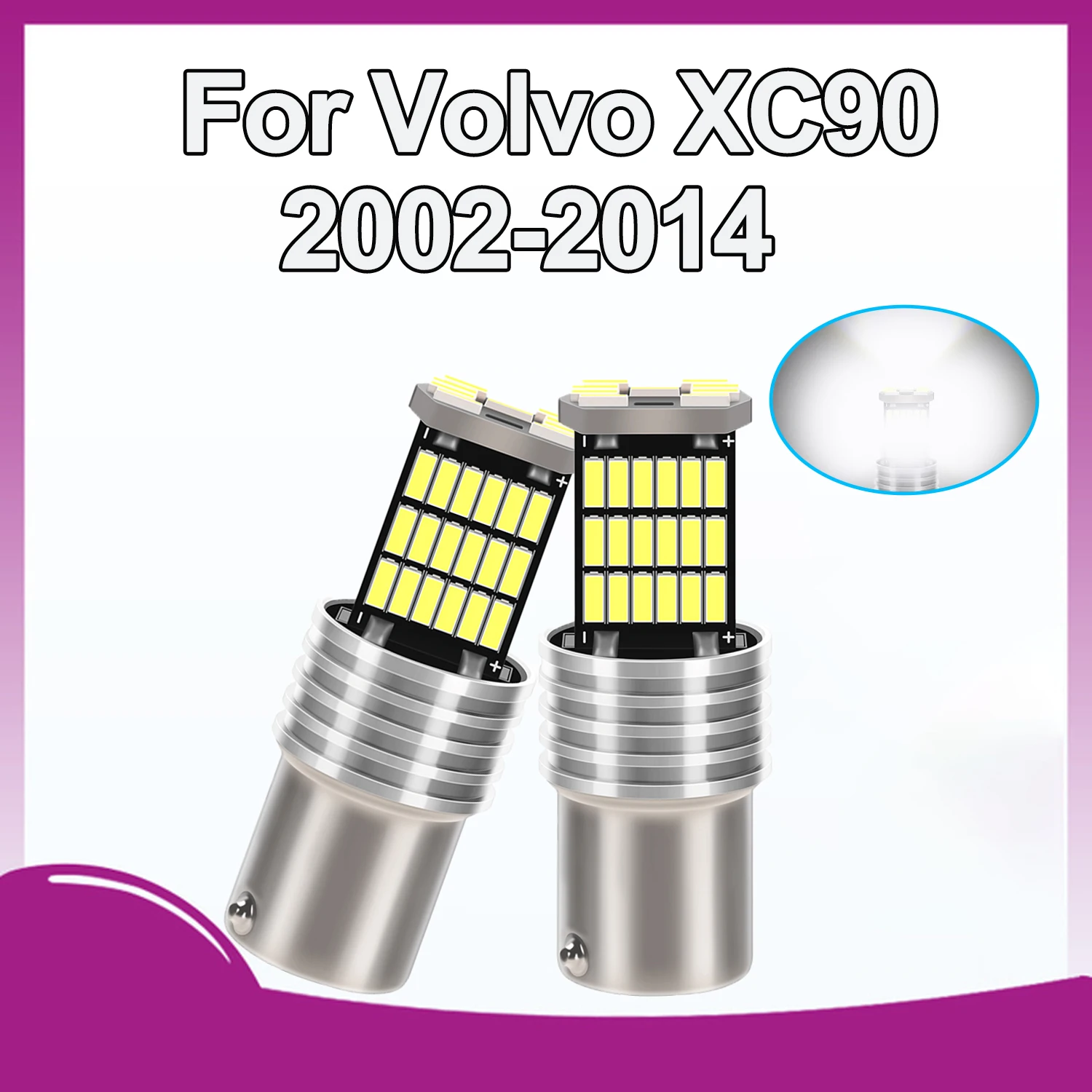 para-volvo-xc90-2002-2014-2-pcs-led-luz-de-circulacao-diurna-lampada-drl-p21w-ba15s-1156-acessorios-do-carro